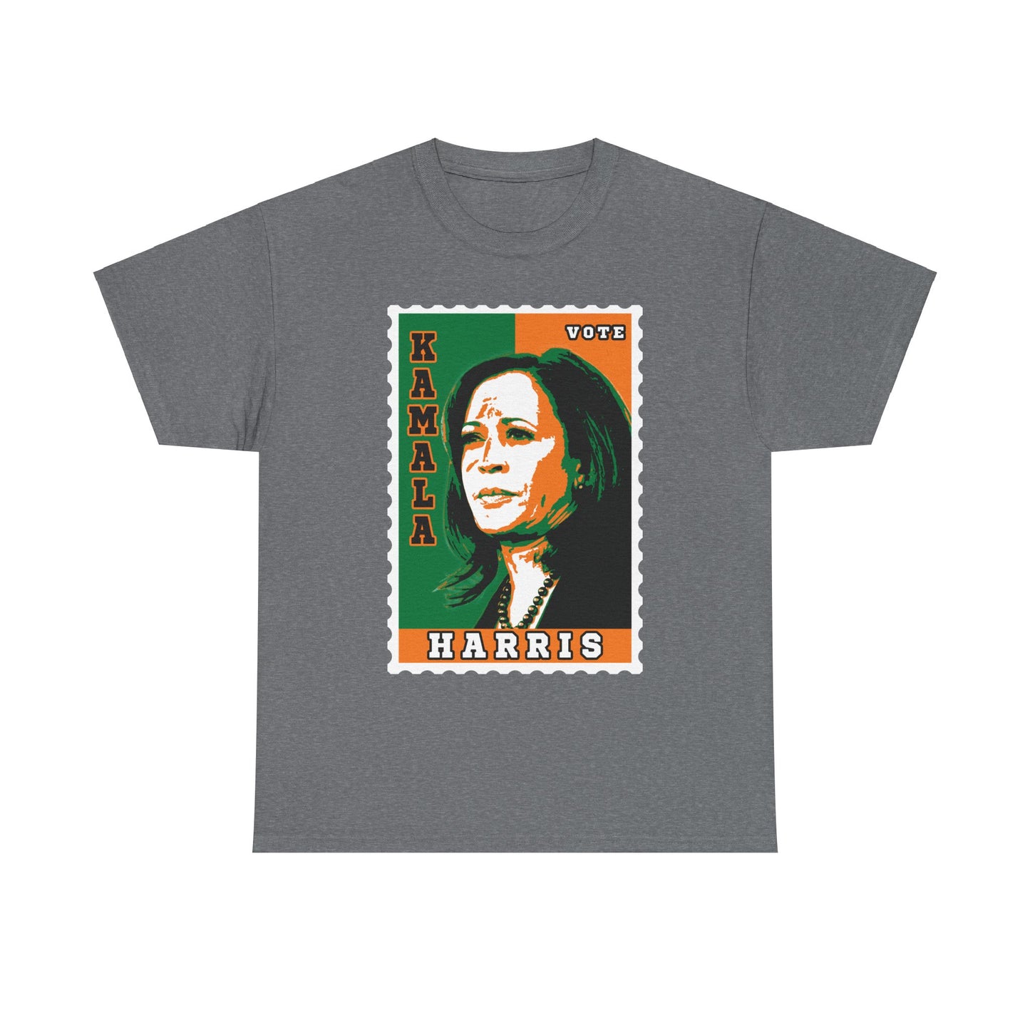 Vote Kamala Stamp - Orange/Green