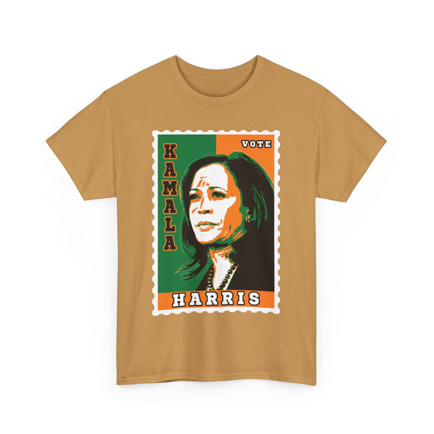 Vote Kamala Stamp - Orange/Green